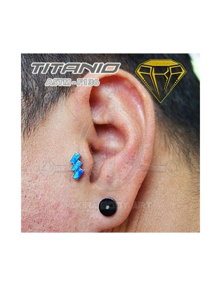 Labret Espejo JOYAS Azul