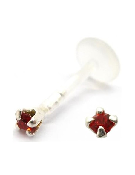 Labret Bio-Plást joya engarzada