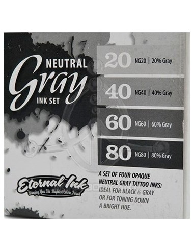 Set Eternal Ink ? NEUTRAL GRAY (PRÁCTICAS)