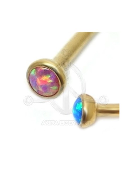 Nostril Titanio Oro (PVD)