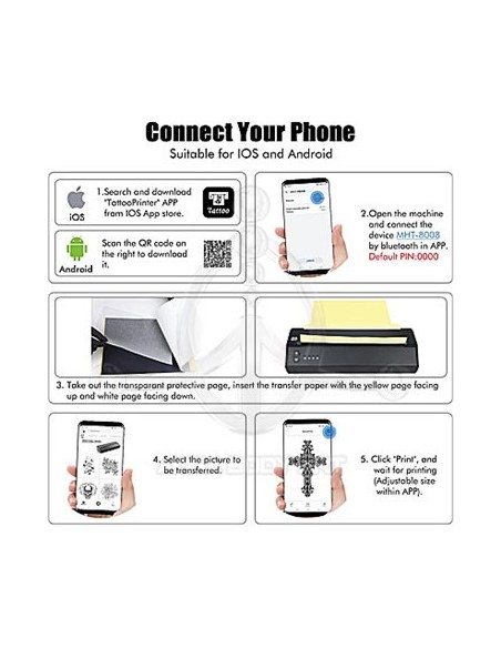Termo-Impresora Bluetooth Económica