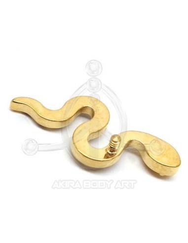Repuesto SERPIENTE - Rosca Interna Oro (Pvd)