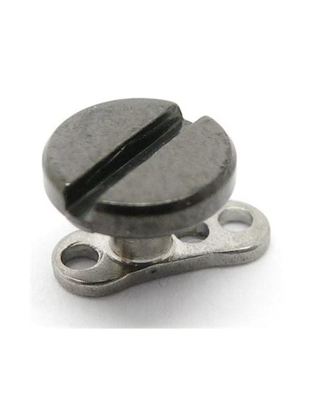 Microdermal tornillo negro