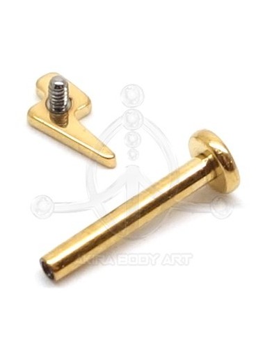 Labret RAYO - Oro (pvd)