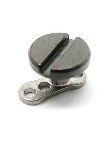 Microdermal tornillo negro