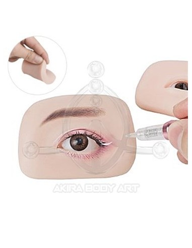 Ojo Silicona 3D para prácticas