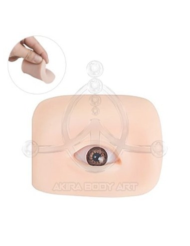 Ojo Silicona 3D para prácticas