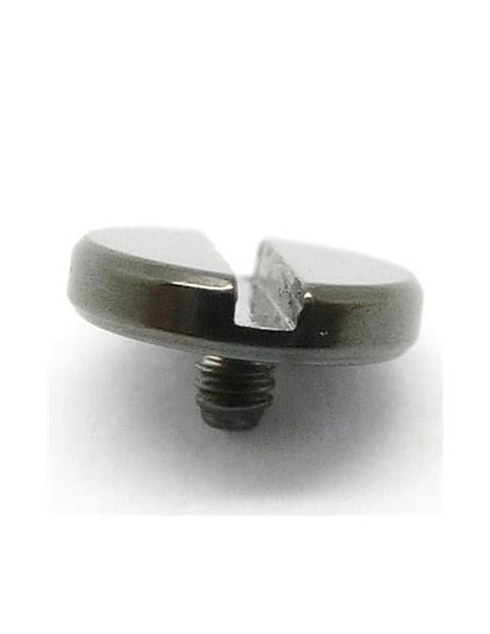 Repuesto microdermal tornillo negro