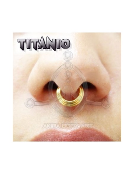 Septum 3-Anillos ? Titanio