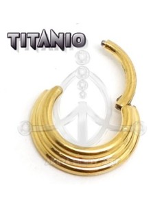Septum 3-Anillos ? Titanio 2