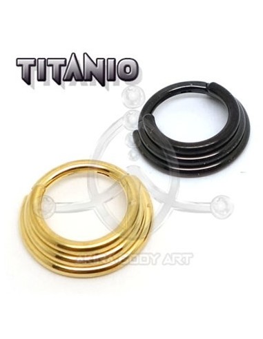 Septum 3-Anillos ? Titanio