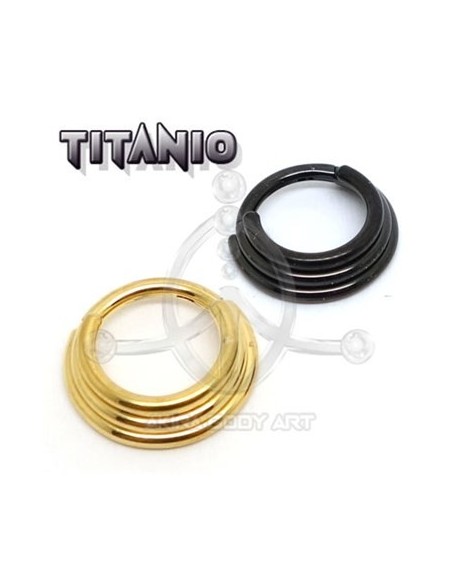Septum 3-Anillos ? Titanio