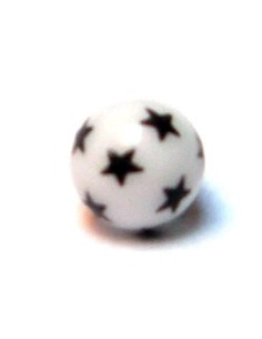 Bola estrellas (fondo blanco)