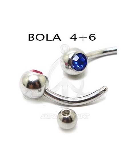 Banana Joya - Bolas de 4 y 6mm