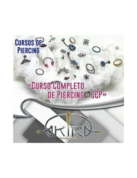 Curso COMPLETO de PIERCING (295 Horas)
