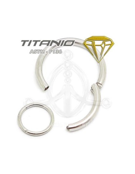 Aro Bisagra Segmentado - TITANIO