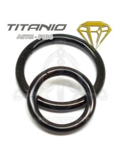 Aro Segmentado Bisagra NEGRO - TITANIO