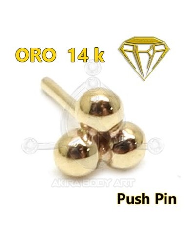 Repuesto PUSH IN 3 Bolas - 14K