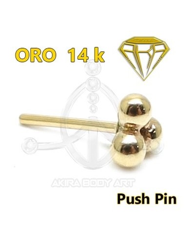 Repuesto PUSH IN 3 Bolas - 14K