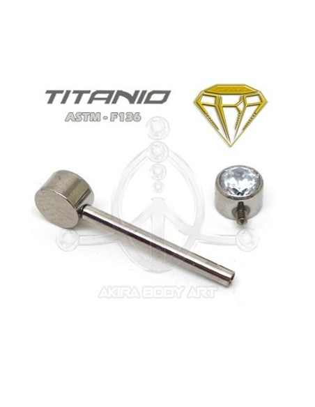 Pezonera Titanio Joyas