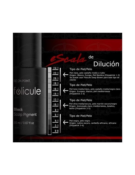Pigmento Folicule - 20 ml