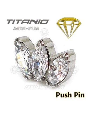 Repuesto 3 Pétalos - PUSH PIN