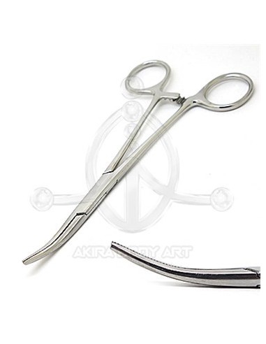 Pinza mosquito curvo