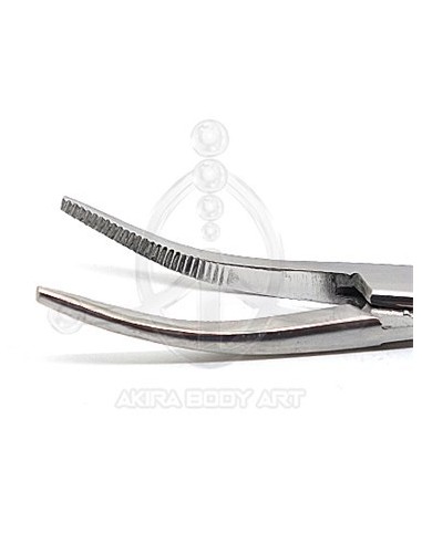 Pinza mosquito curvo