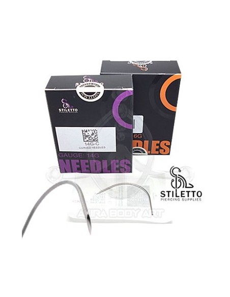 Stiletto - Aguja Americana Curva