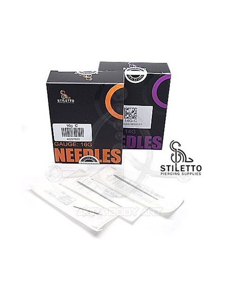Stiletto - Aguja america con conexión de guia