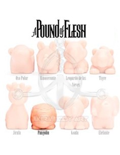 A Pound of Flesh Mini Animals - Pangolín 2