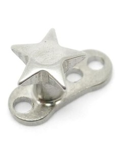 Microdermal con estrella