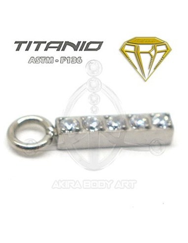 CHARM para Aro - Lingote joyas