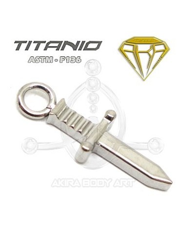 CHARM para Aro - Daga