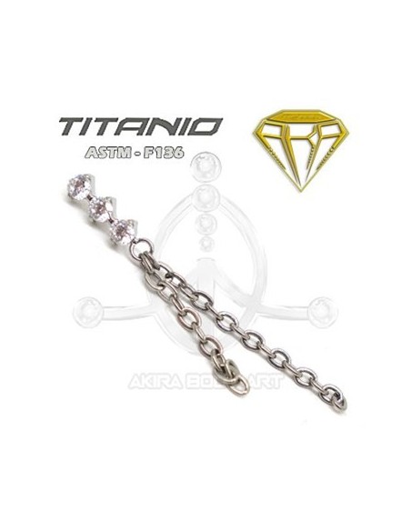 Repuesto Joya y Cadenas - Titanio Rosca interna