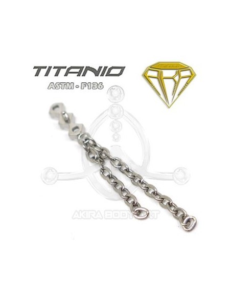 Repuesto Joya y Cadenas - Titanio Rosca interna