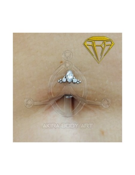Labret curvo joyas - Ombligo