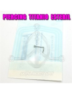 Labret titanio (ESTÉRIL)