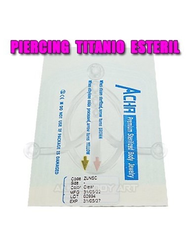 Labret titanio (ESTÉRIL)
