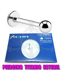 Labret titanio (ESTÉRIL)