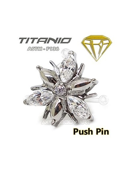 Repuesto flor joya - PUSH PIN