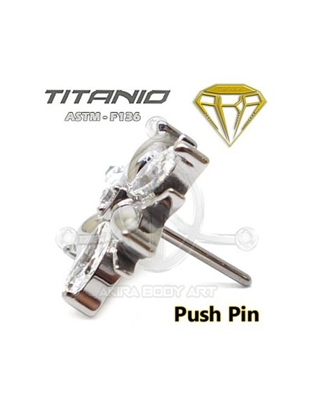 Repuesto flor joya - PUSH PIN