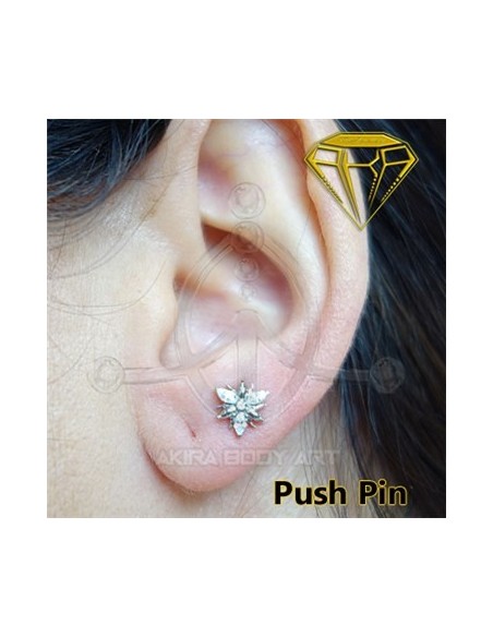 Repuesto flor joya - PUSH PIN