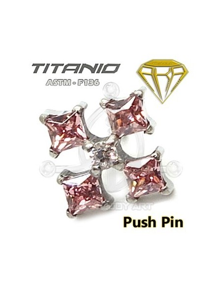 Repuesto Cuadrado joya - PUSH PIN