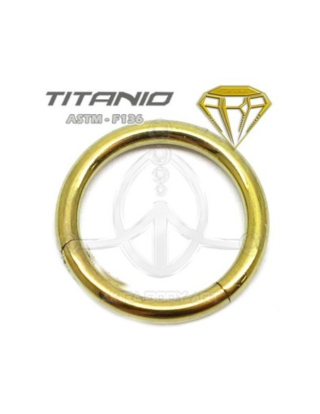 Aro Seg. Bisagra ORO - TTANIO ANODIZADO