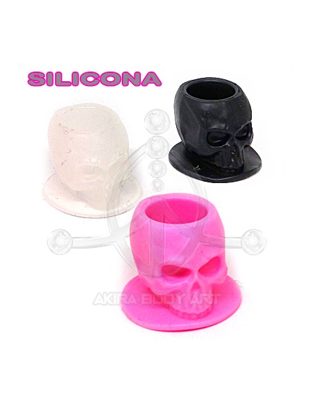 Caps Silicona - Calavera