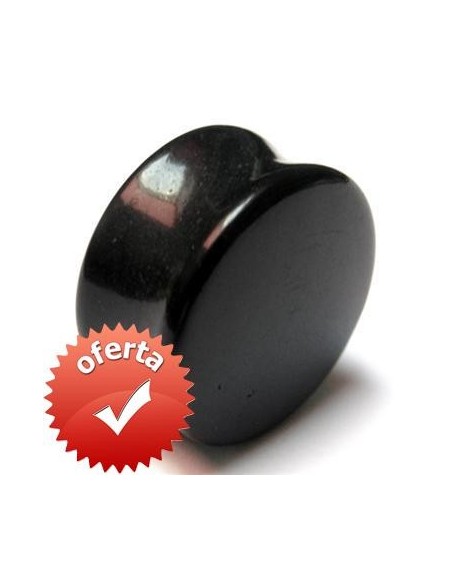 Plug Acrílico Negro