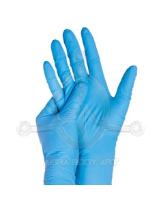 Guantes de Nitrilo AZUL de Pura Comfort 2