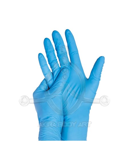 Guantes de Nitrilo AZUL de Pura Comfort