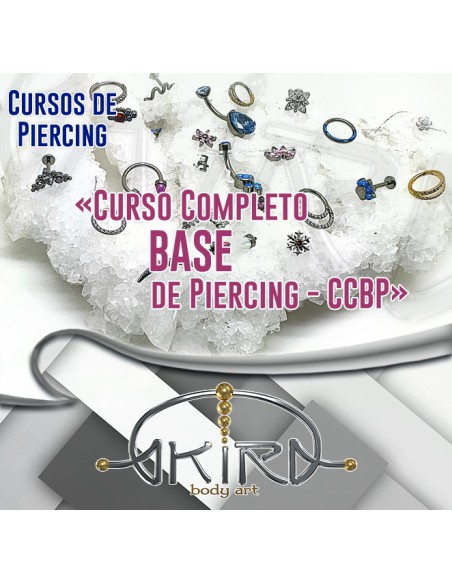 Curso COMPLETO BASE de PIERCING (80 Horas)